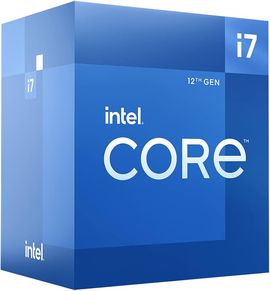 PROCESADOR INTEL CORE I7-12700 S-1700 12A GEN / 2.1 - 4.9 GHZ / CACHE 25MB / 12 CORES 8P4E / GRAFICOS UHD 770 / VPRO / CON DISIPADOR