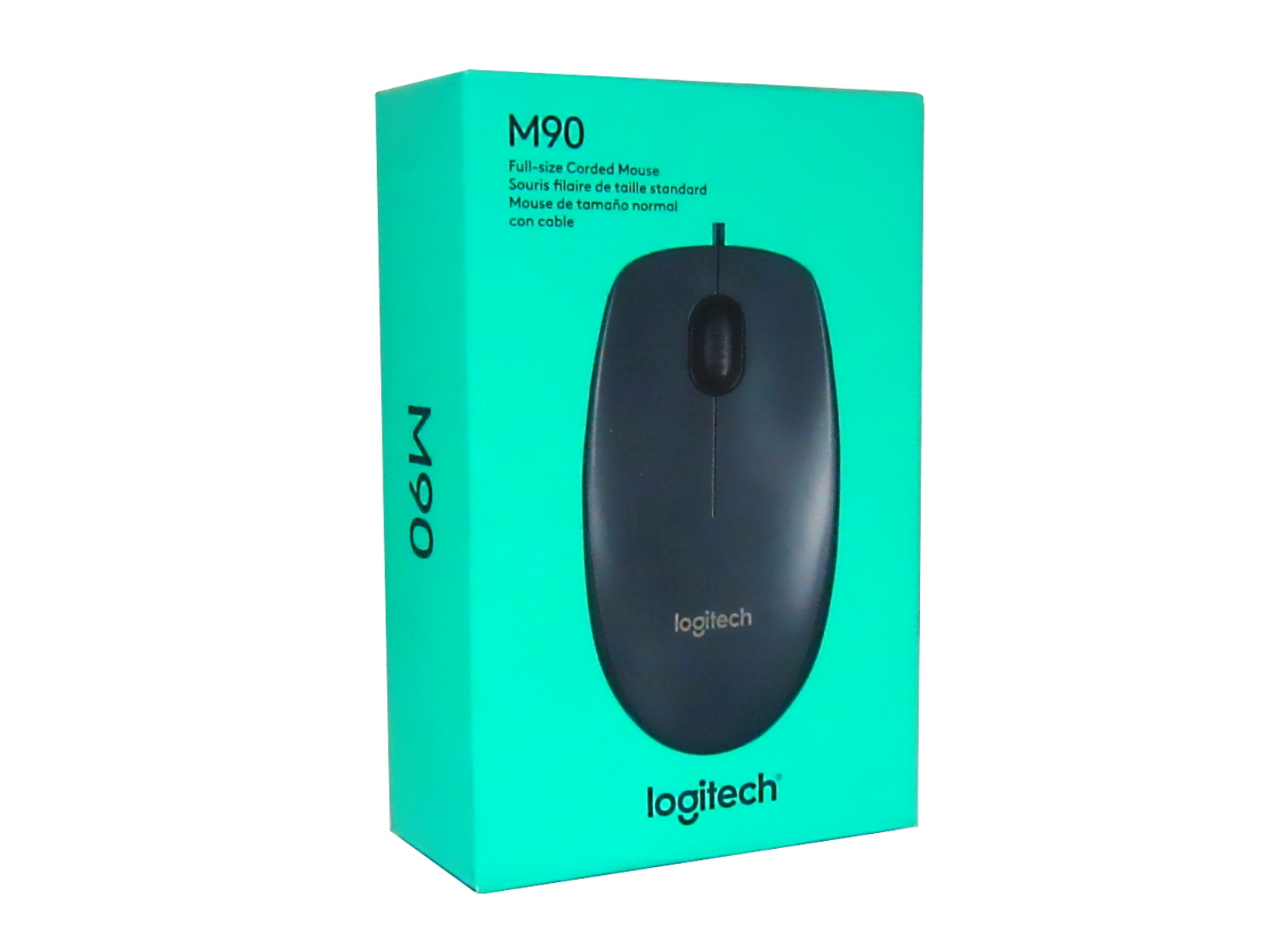 MOUSE ALAMBRICO LOGITECH M90 USB 1000 DPI NEGRO