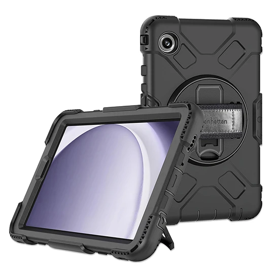 FUNDA DE USO RUDO MANHATTAN PARA GALAXY TAB A9 8.7" NEGRO