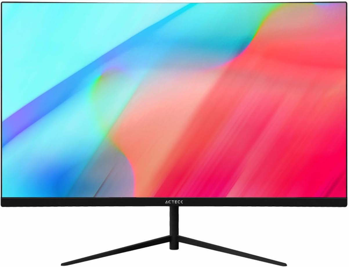 MONITOR ACTECK CAPTIVE VIVID SP240 / 23.8 PUL / PLANO / FULL HD / 75 HZ / BOCINAS INTEGRADAS / 5 MS / IPS / HDMI + VGA + DC