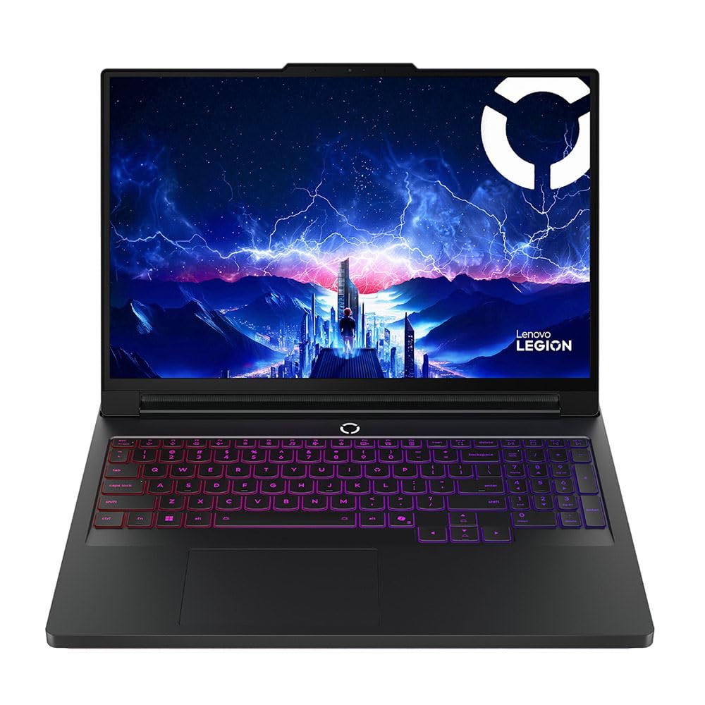 LAPTOP LENOVO LEGION 7 PRO 16IAX10H INTEL CORE ULTRA 9 275HX / 64GB RAM / 2TB SSD / RTX 5090 24GB GDDR5 / PANTALLA 16" 2K OLED