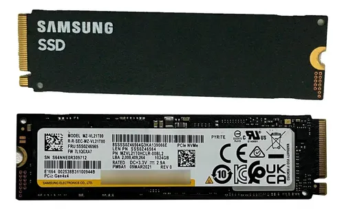 UNIDAD DE ESTADO SOLIDO SSD M.2 SAMSUNG PM9A1 MZ-VL21T00 1TB PCIE 4.0