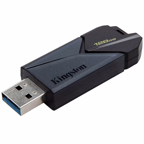 MEMORIA USB KINGSTON DATA TRAVELER EXODIA ONYX 128GB NEGRA
