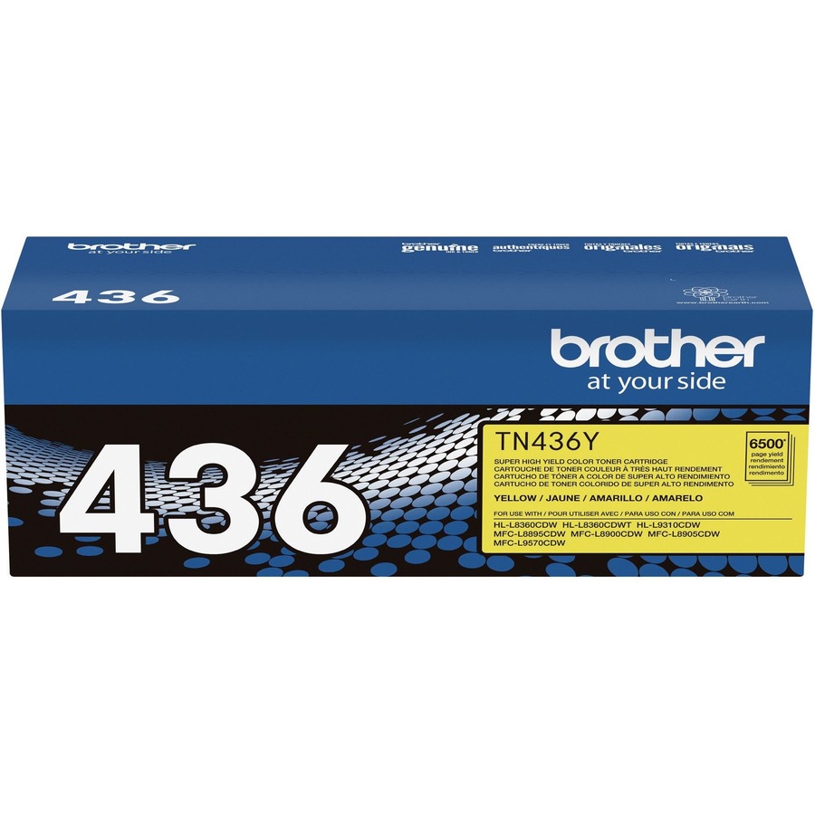 TONER ROTHER ALTO RENDIMIENTO TN436Y AMARILLO 6500 PAGINAS